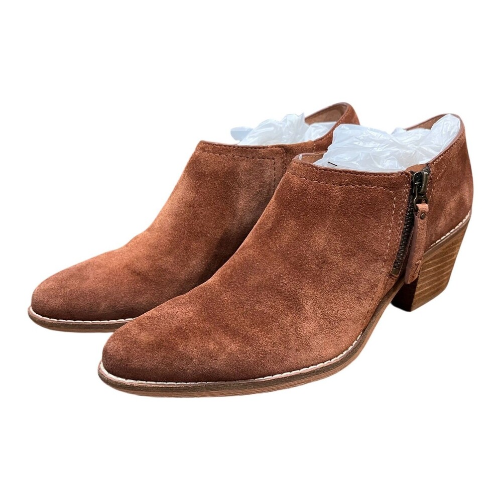 Zodiac Women's Brown Suede Margot Bootie Shootie  Size US 8.5  Western Cowgirl